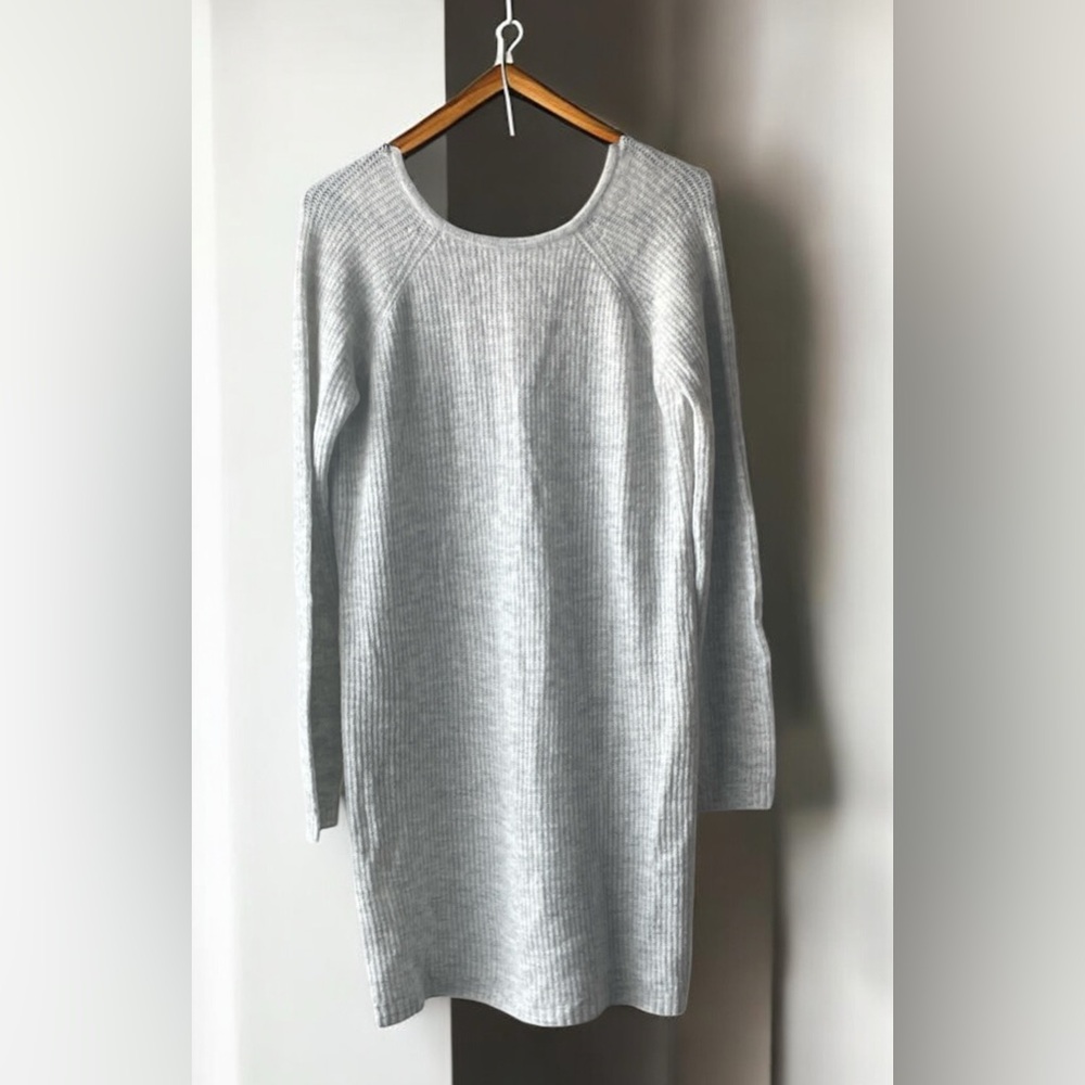 Hem & Thread Gray Knit Dress